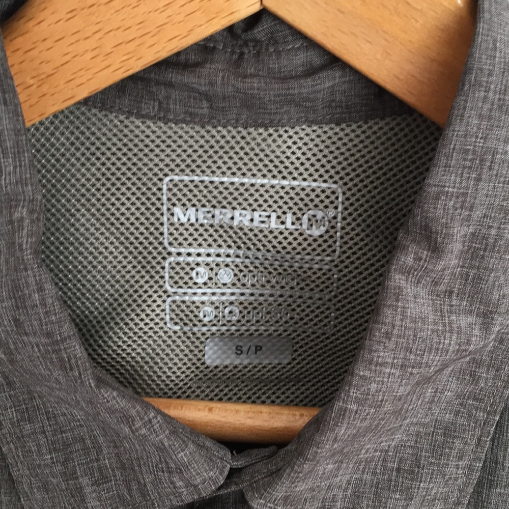 Merrell L/W Synthetic Button Down - image 3